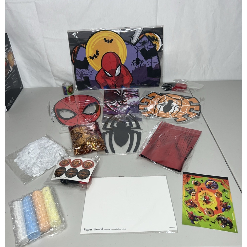 Marvel Spider-Man Halloween Trunk Or Treat Car Decoration‎ Kit - Picture 4 of 4